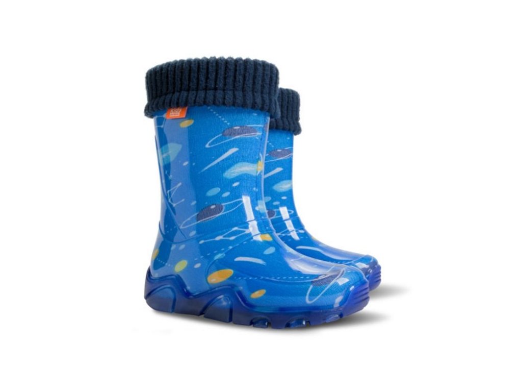 Demar STORMER LUX PRINT t kosmos dětské zatepelné holínky (Varianta produktu 20/21)