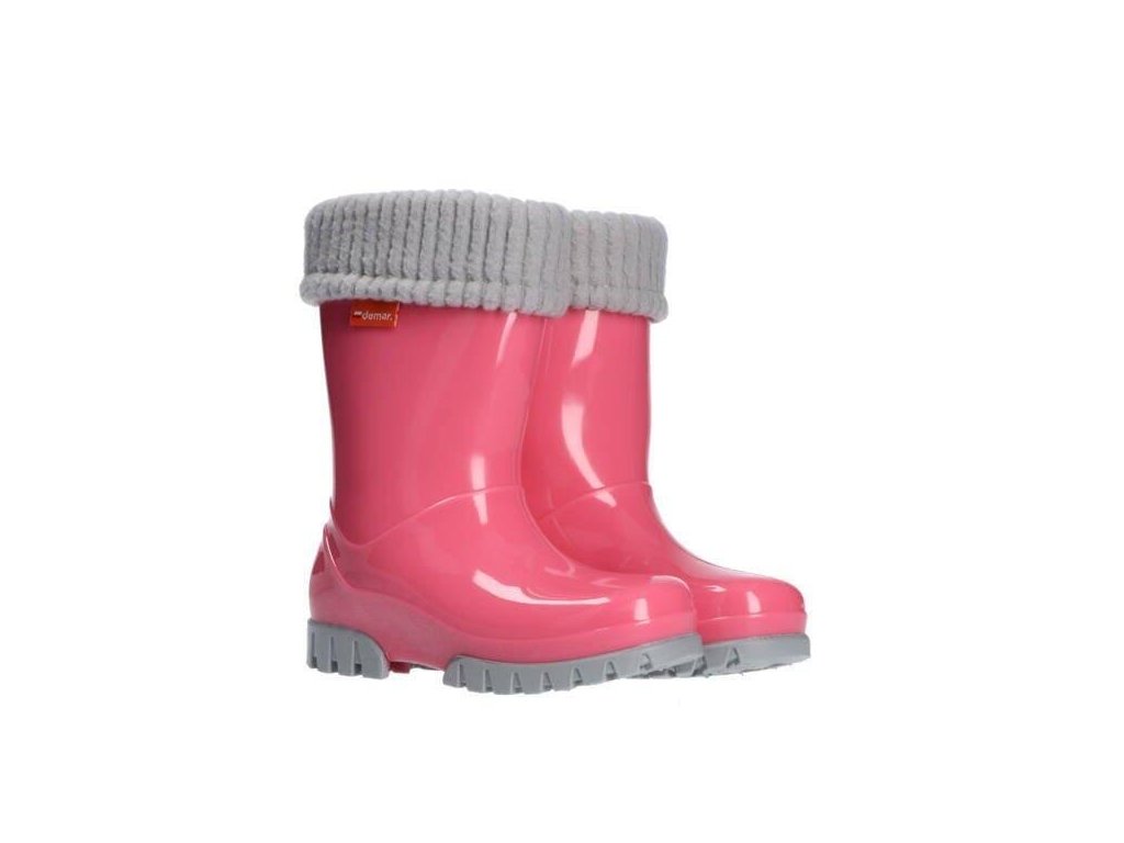 Demar TWISTER LUX F růžová dětské zateplené holínky (Varianta produktu 20/21)