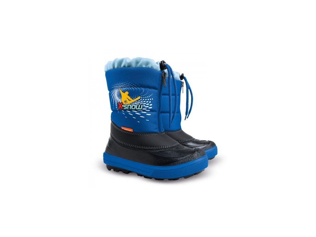 Dětské sněhule Demar KENNY 2 NA X-SNOW modrá (Varianta produktu 30/31)