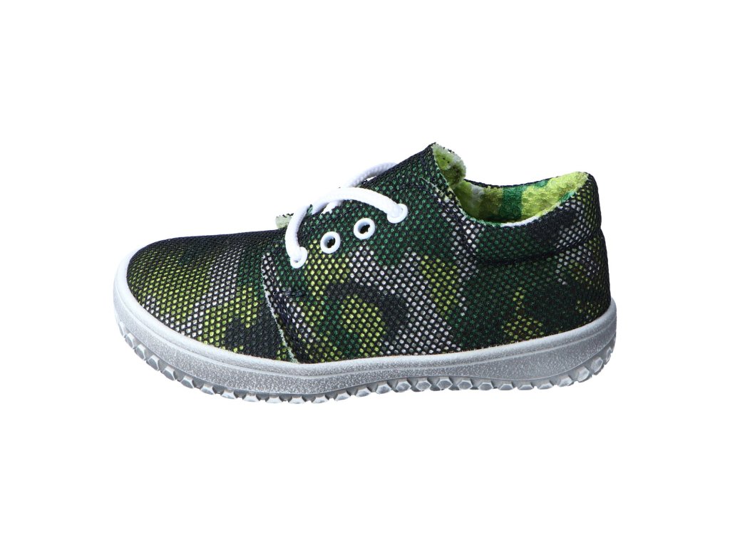 Jonap barefoot boty B7 zelená maskáč (Varianta produktu 20)