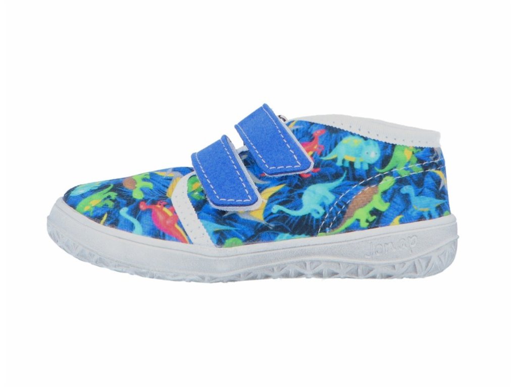 Jonap barefoot tenisky B17 modrá t-rex (Varianta produktu 20)