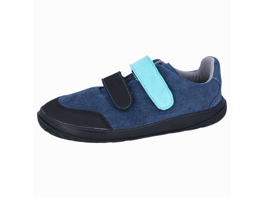 Jonap Jampi barefoot boty Nella S modrá riflová (Varianta produktu 31)