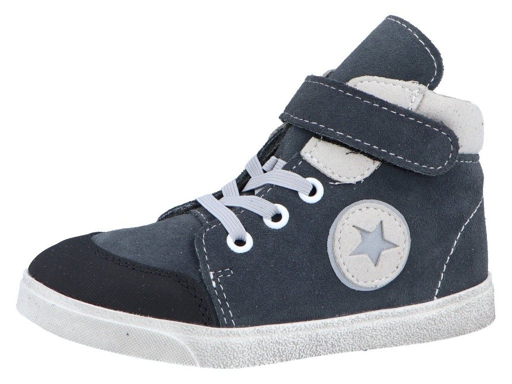 Jonap kožené boty 050 SV šedá hvězda (Varianta produktu 24)