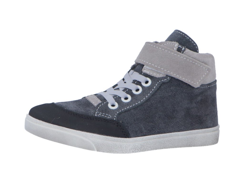 Jonap kožené boty 050 SV šedá riflová (Varianta produktu 29)