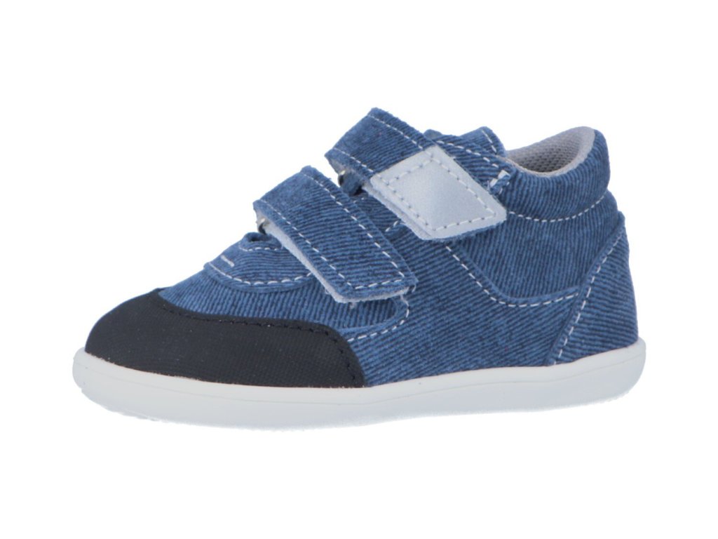 Jonap kožené boty 051SV modrá riflovina (Varianta produktu 25)