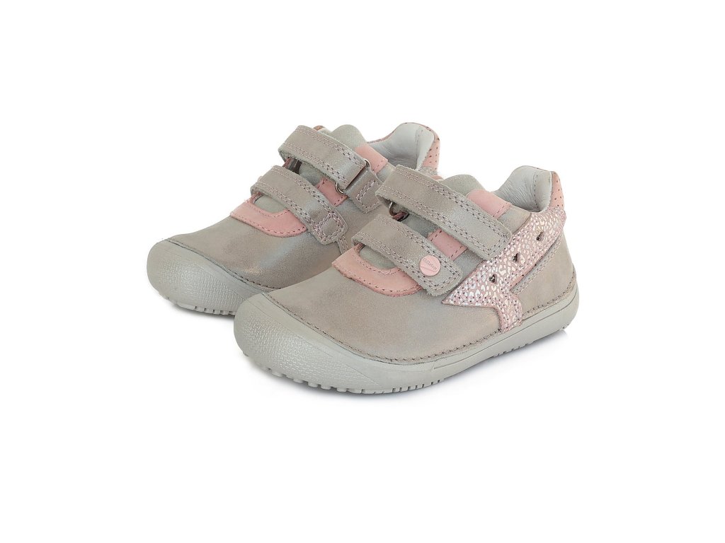 Kožené barefoot boty D.D.step S063-432A Grey (Varianta produktu 29)