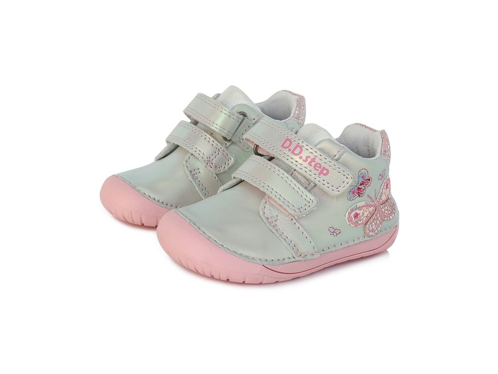 Kožené barefoot boty D.D.step S070-313A White (Varianta produktu 21)