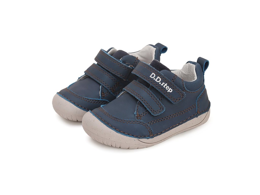 Kožené barefoot boty D.D.step S070-41351 Royal Blue (Varianta produktu 20)