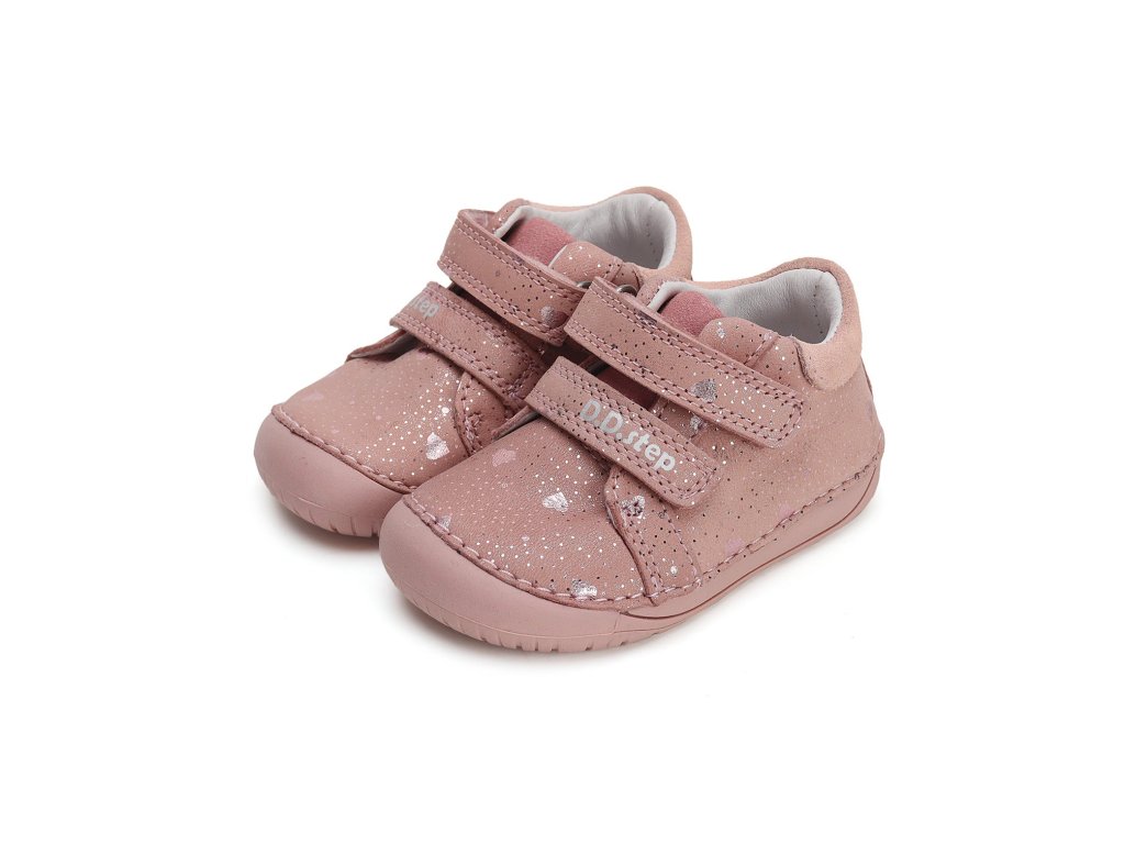 Kožené barefoot boty D.D.step S070-42189A Pink (Varianta produktu 20)