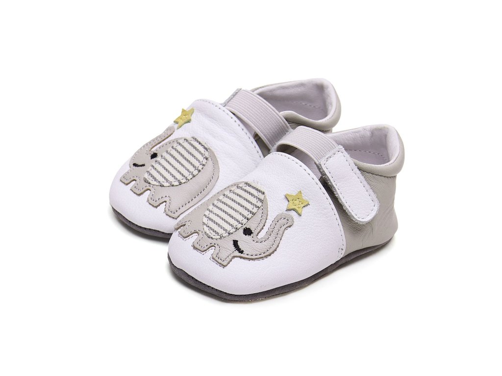 Kožené capáčky D.D.step K1596-42456 White (Varianta produktu L)