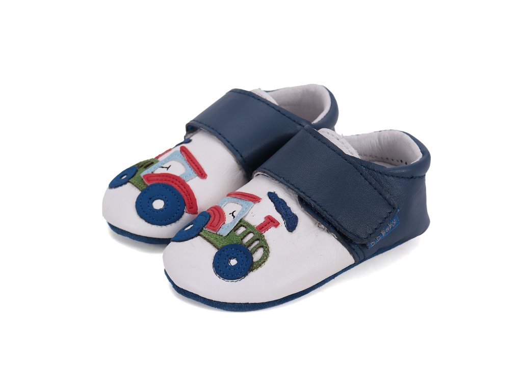 Kožené capáčky D.D.step K1596-51916 White (Varianta produktu S)