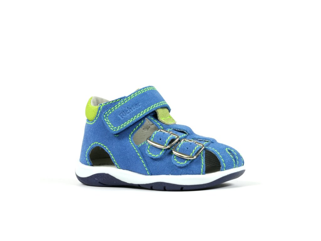 Kožené sandálky Richter 2801-3111-6731 modrá (Varianta produktu 23)