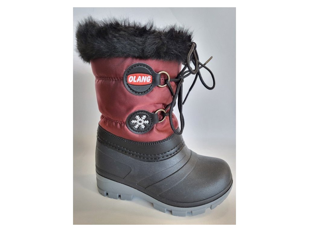 Olang sněhule PATTY KID 812 Bordeaux (Varianta produktu 25/26)