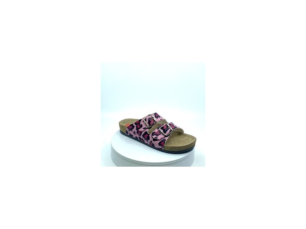 Pantofle Milami Padova Leopard Pink (Varianta produktu 37)