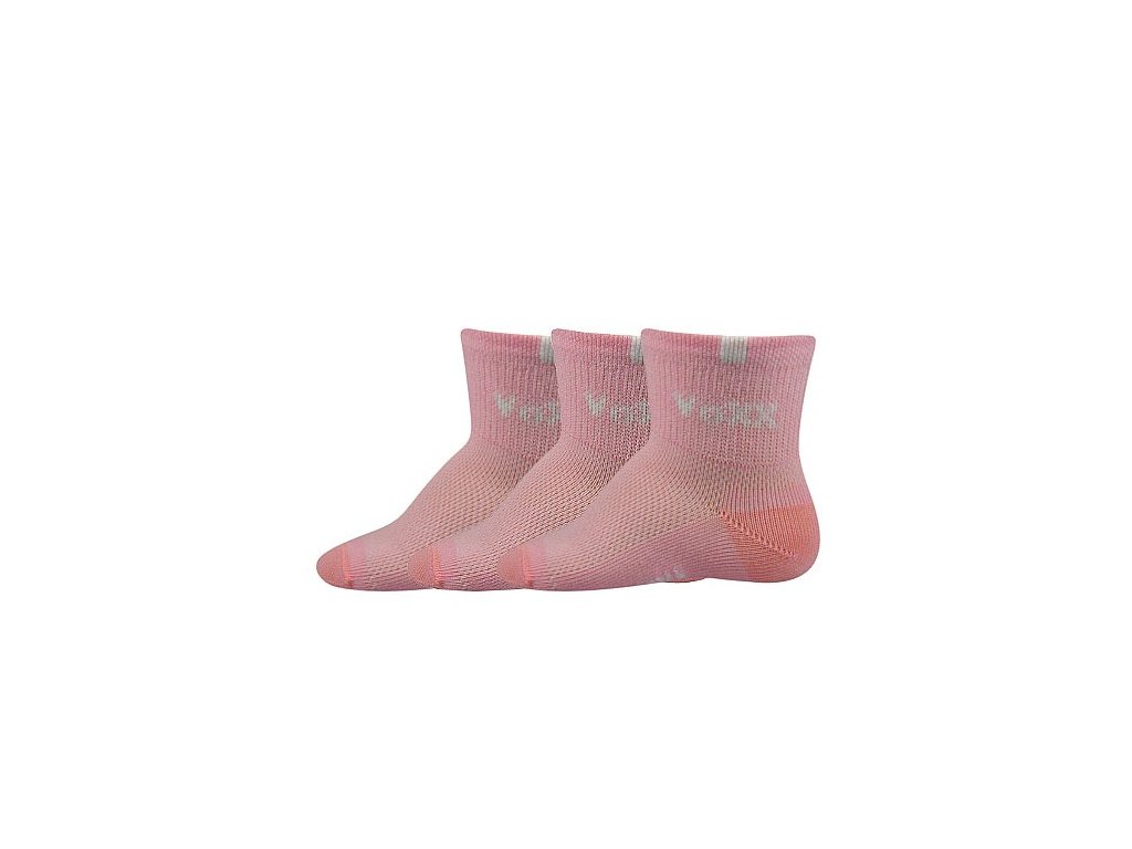 Ponožky VoXX Fredíček mix 3 páry růžová (Varianta produktu 11-13 (07-9))