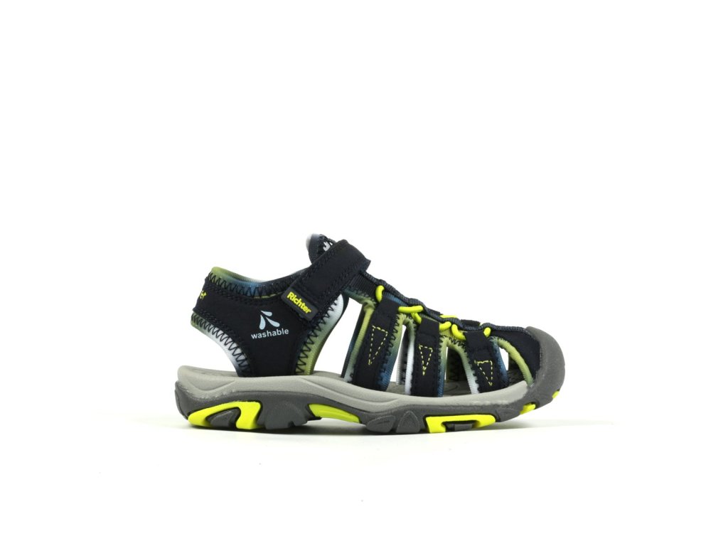 Sandálky Boulder Richter 7151-7274-6501 šedá (Varianta produktu 25)