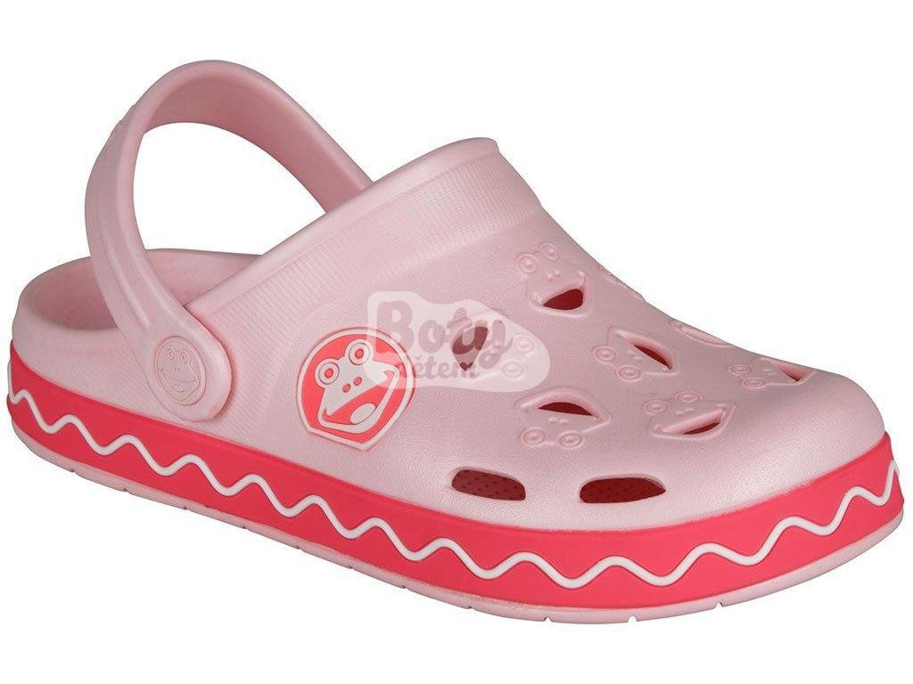 Sandálky Coqui Froggy Candy Pink/New Rouge (Varianta produktu 26/27)