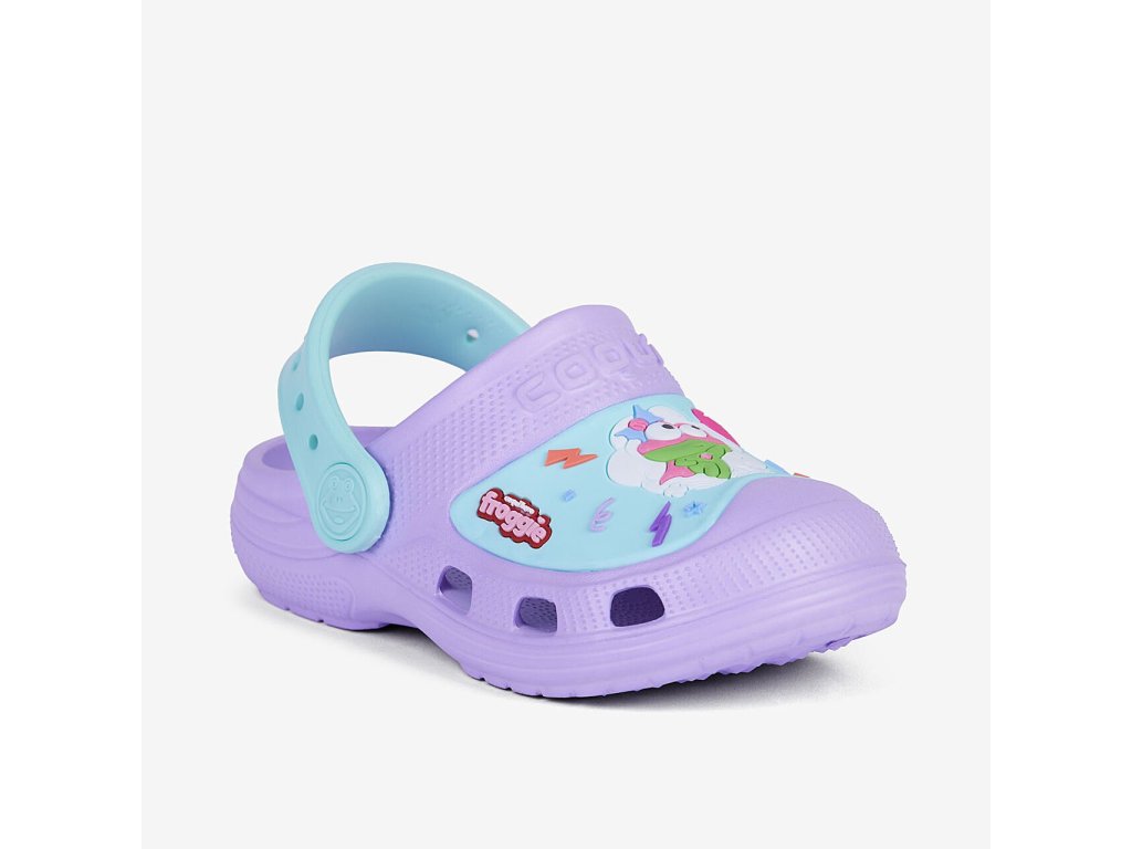 Sandálky Coqui MAXI Lt. Lila/Lt. Mint Hero (Varianta produktu 25/26)