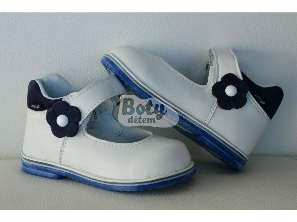 SANTÉ kožené balerínky HP/4844 Bílá (Varianta produktu 20)