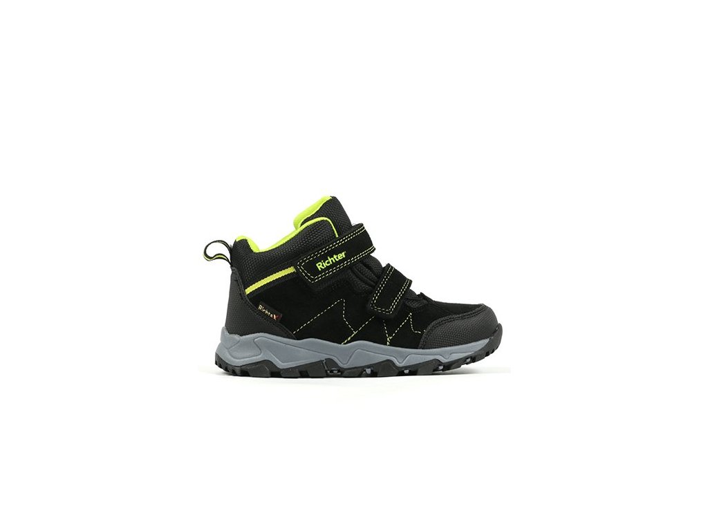 Sportovní obuv Richter Kyle 7866-8212-9901 black/lime (Varianta produktu 25)