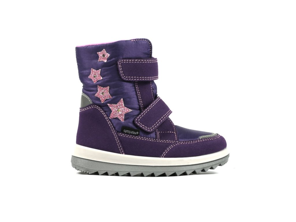 Zimní blikací obuv Richter Husky 2.0 5005-6191-7501 blackberry (Varianta produktu 31)