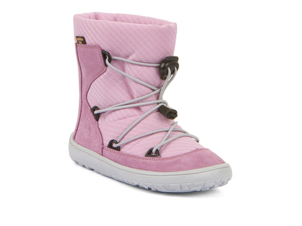Zimní Froddo barefoot boty Tex Track Wool Pink G3160251-10 (Varianta produktu 25)