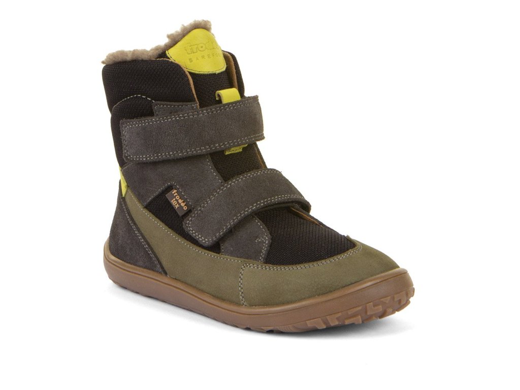 Zimní Froddo barefoot boty Up Tex Winter Grey Black G3160252-2 (Varianta produktu 23)