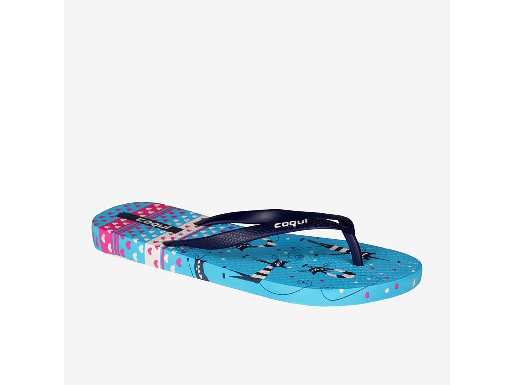 Žabky Coqui JAI Royal/Black (Varianta produktu 37)