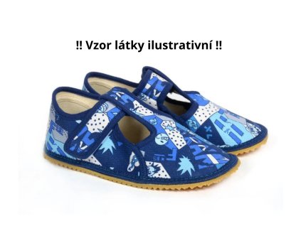 Čechfoot modrá