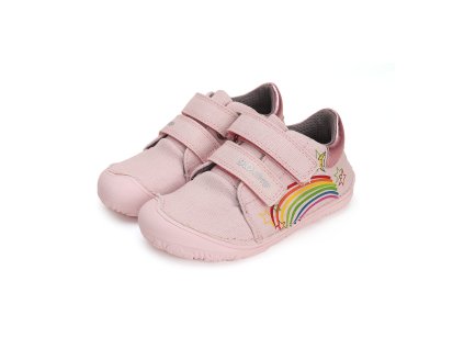 Barefoot plátěné tenisky D.D.step C073-41805A Pink (Varianta produktu 20)