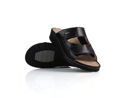 Batz Trudi black mix dámské zdravotní pantofle (Varianta produktu 37)