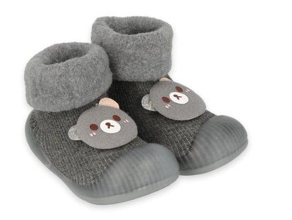 Botičky Befado 002P035 šedá méďa (Varianta produktu 18)