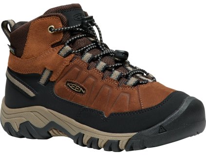 Boty KEEN TARGHEE IV MID WP YOUTH bison/brindle (Varianta produktu 32/33)