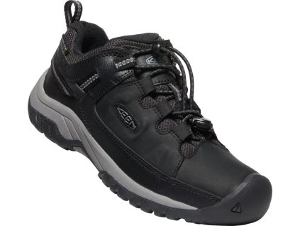 Boty KEEN Targhee Low WP JR black/steel grey (Varianta produktu 34)