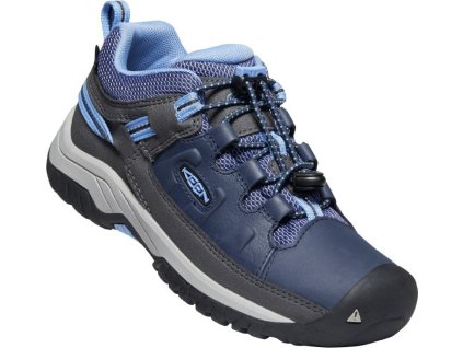 Boty KEEN Targhee Low WP JR blue nights/della blue (Varianta produktu 35)