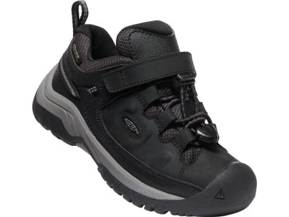 Boty KEEN Targhee Low WP K black/steel grey (Varianta produktu 24)