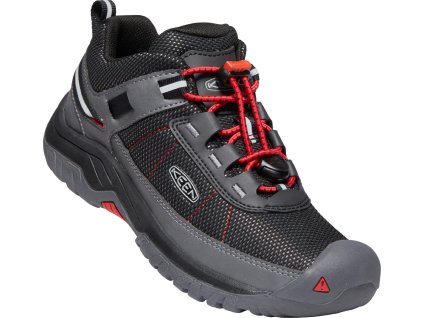 Boty KEEN Targhee Sport JR stell grey/red carpet (Varianta produktu 35)