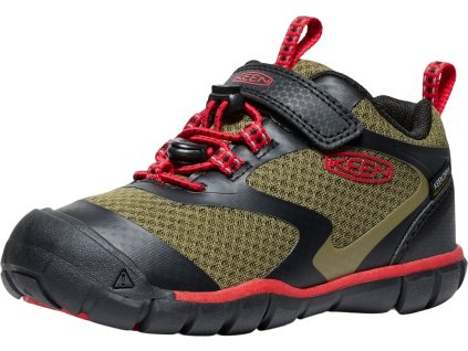 Boty KEEN TREAD ROVER WP CHILDREN martini olive/red carpet (Varianta produktu 24)