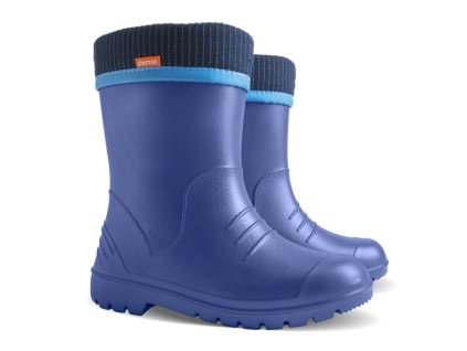 Demar DINO 0310 D modrá dětské zateplené holínky (Varianta produktu 20/21)