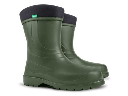 Demar LAURA B zelená zateplené holínky (Varianta produktu 36)