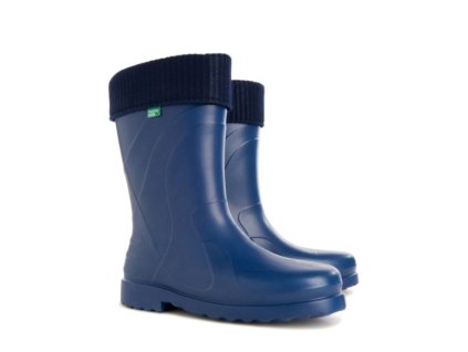 Demar LUNA A modrá zateplené holínky (Varianta produktu 36/37)