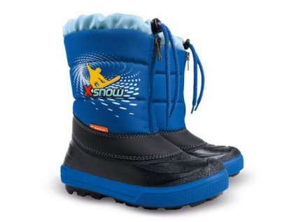 Dětské sněhule Demar KENNY 2 NA X-SNOW modrá (Varianta produktu 30/31)