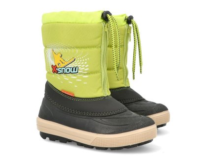 Dětské sněhule Demar KENNY 2 ND X-SNOW zelená (Varianta produktu 30/31)