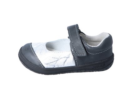 Jonap barefoot boty balerínky B14 M černá stříbrná (Varianta produktu 23)