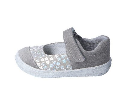 Jonap barefoot boty balerínky B14 S šedá tisk (Varianta produktu 23)