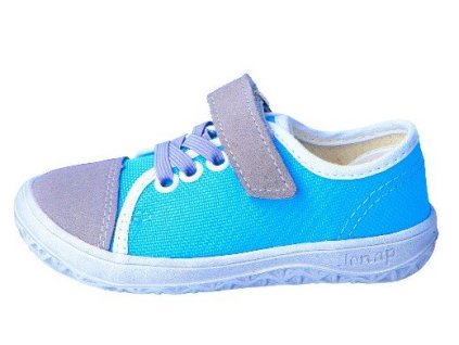 Jonap barefoot tenisky B15 Airy šedá tyrkys (Varianta produktu 22)