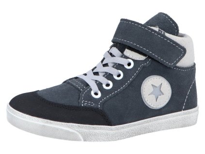 Jonap kožené boty 028 SV šedá hvězda 2 (Varianta produktu 32)