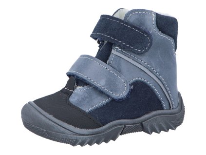 Jonap zimní kožené boty 055 M modrá (Varianta produktu 21)