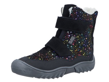 Jonap zimní kožené boty s membránou ELSA černá bublina MERINO (Varianta produktu 25)