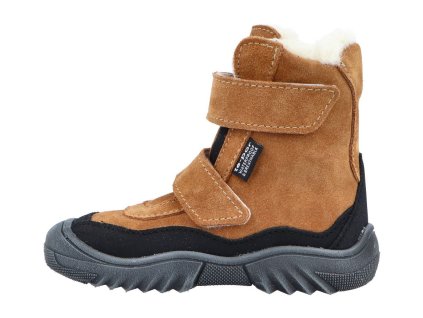 Jonap zimní kožené boty s membránou ELSA skořicová (Varianta produktu 25)